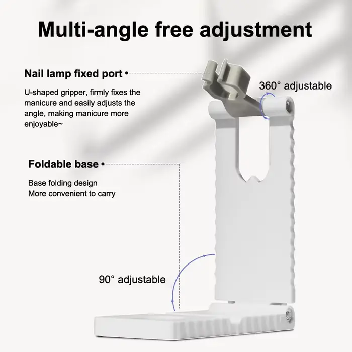 Lampe UV portable pour nail art