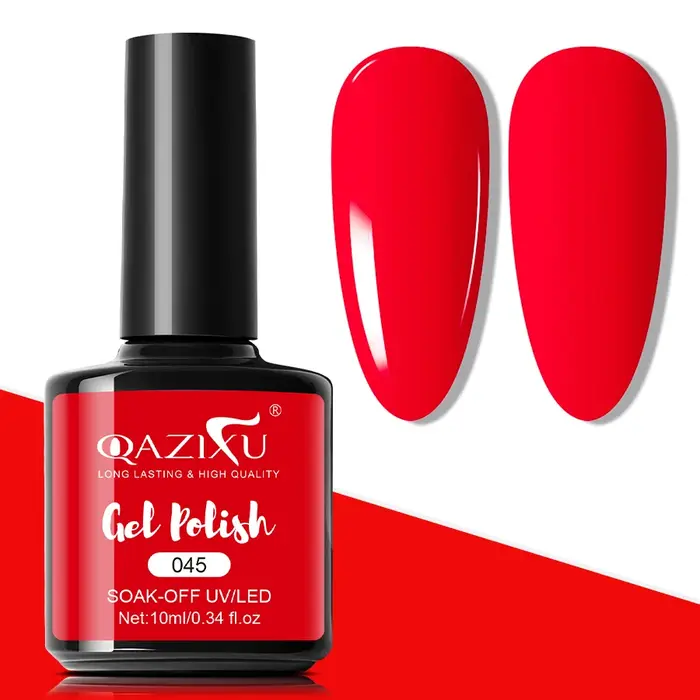 Vernis à ongles Gel rouge Semi Permanent