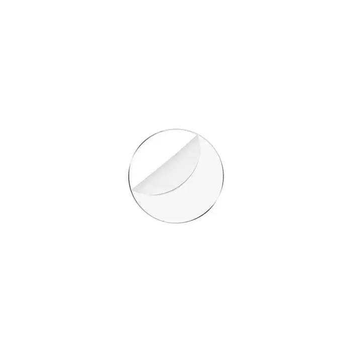 Présentoir circulaire irrégulier en acrylique transparent pour nail art