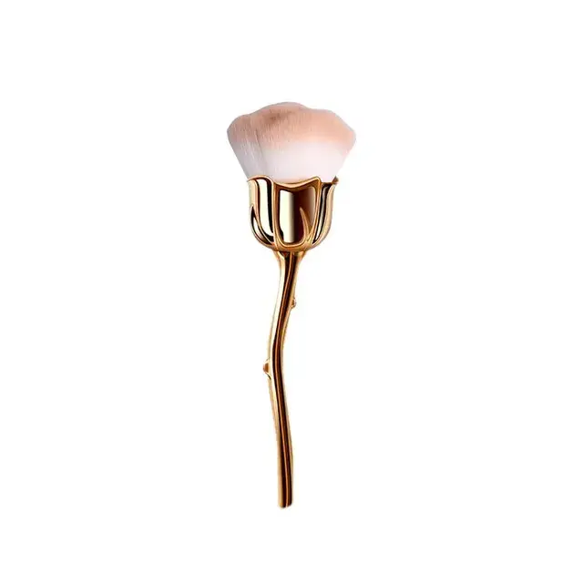 Brosse de manucure en forme de rose avec brosse à ongles