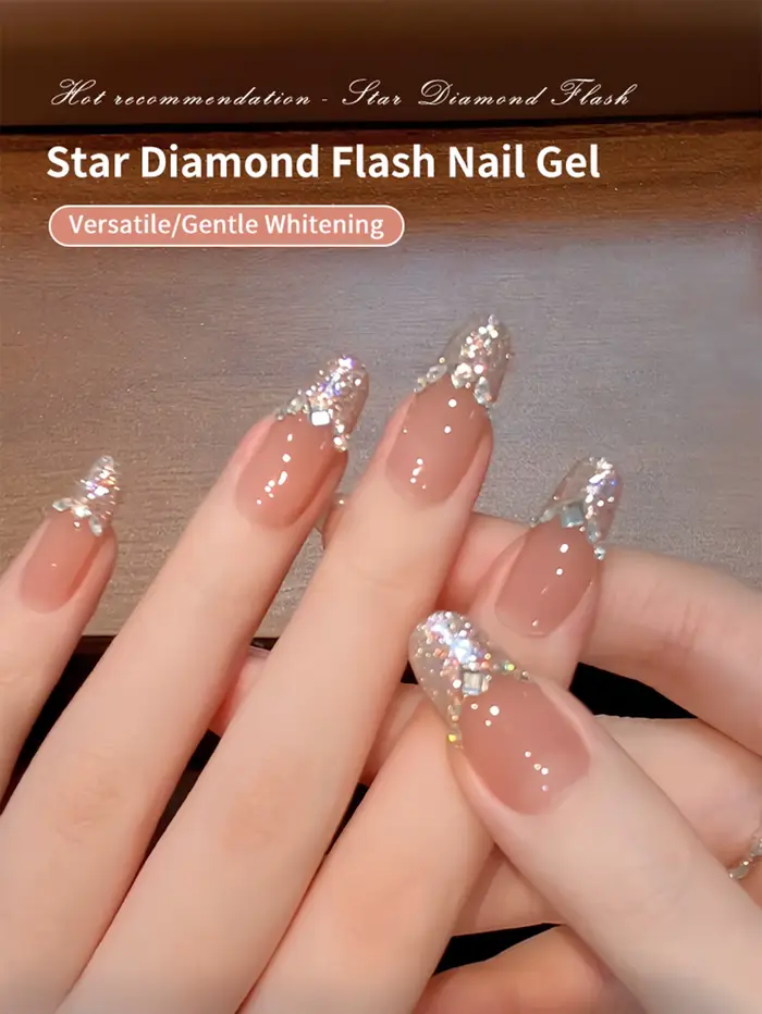 Vernis Gel à paillettes étoiles 16ML