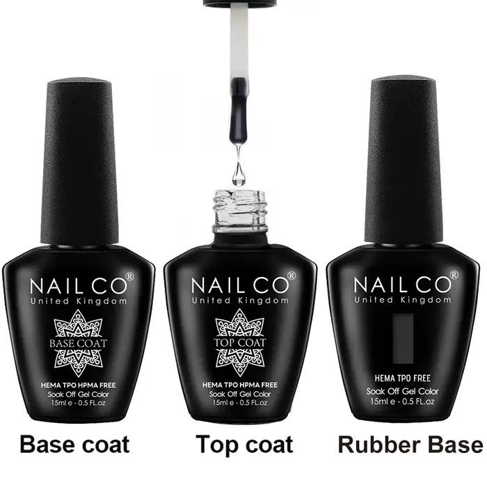 NAILCO – Gel de Base en caoutchouc Super fonctionnel 1 en 2