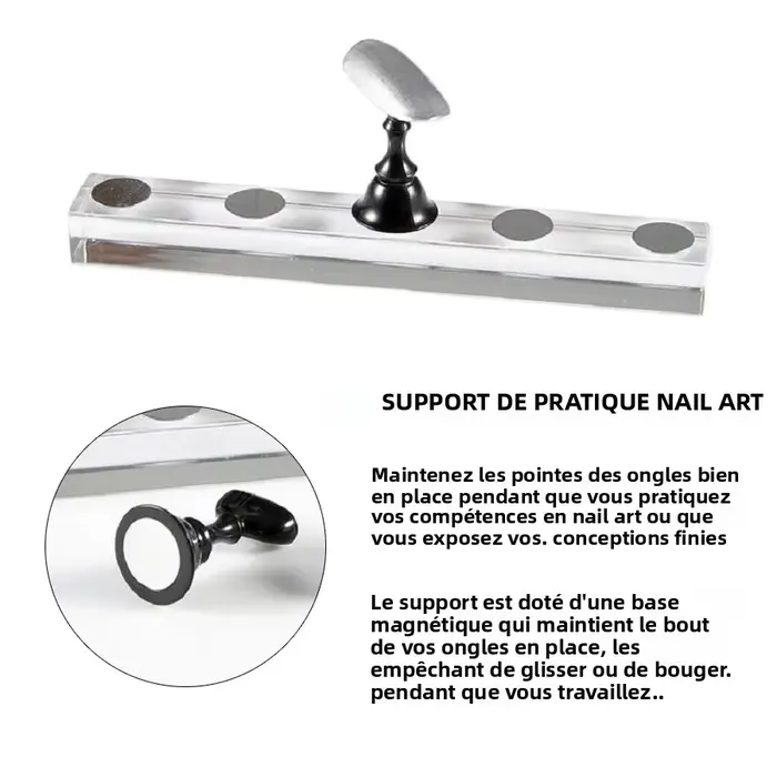 Présentoir de pratique pour Nail Art