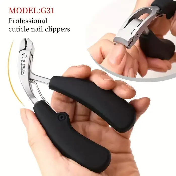 Coupe-ongles robuste, empêche les éclaboussures, large coupe-ongles épais et dur, lame en Arc, outil