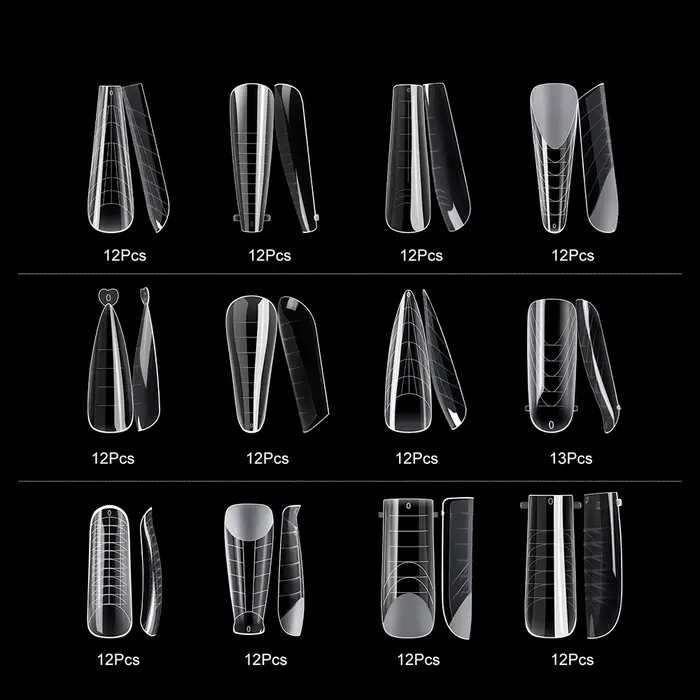TP 145 pièces système Duet mat ongles double formes pour Gel