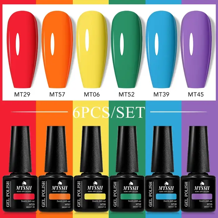 Vernis à ongles Gel Macaron
