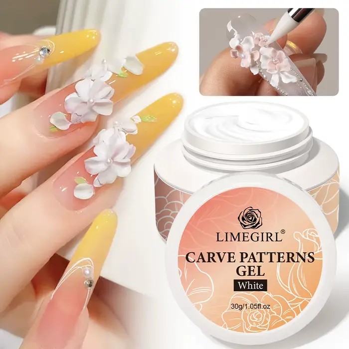 LIMEGIRL 30g Gel de sculpture pour ongles