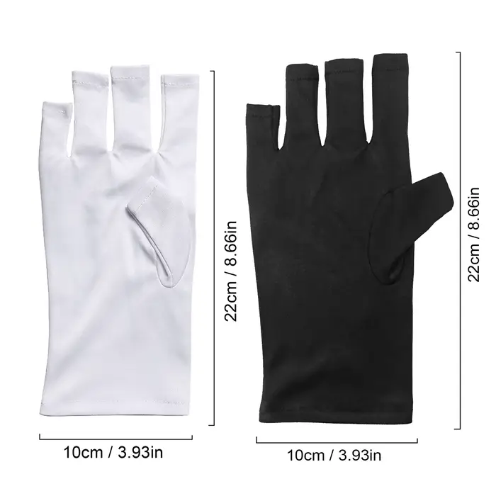 Gants Anti UV en Gel, gants de Protection professionnels pour manucure