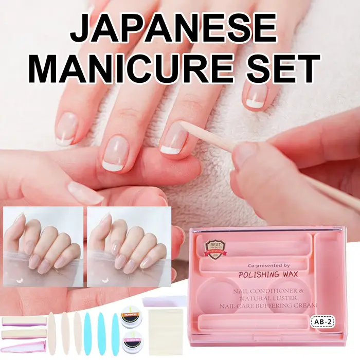 Kit de manucure japonais nourrissant et fortifiant