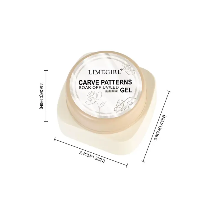 LIMEGIRL 3D perle sculpture ongles Gel