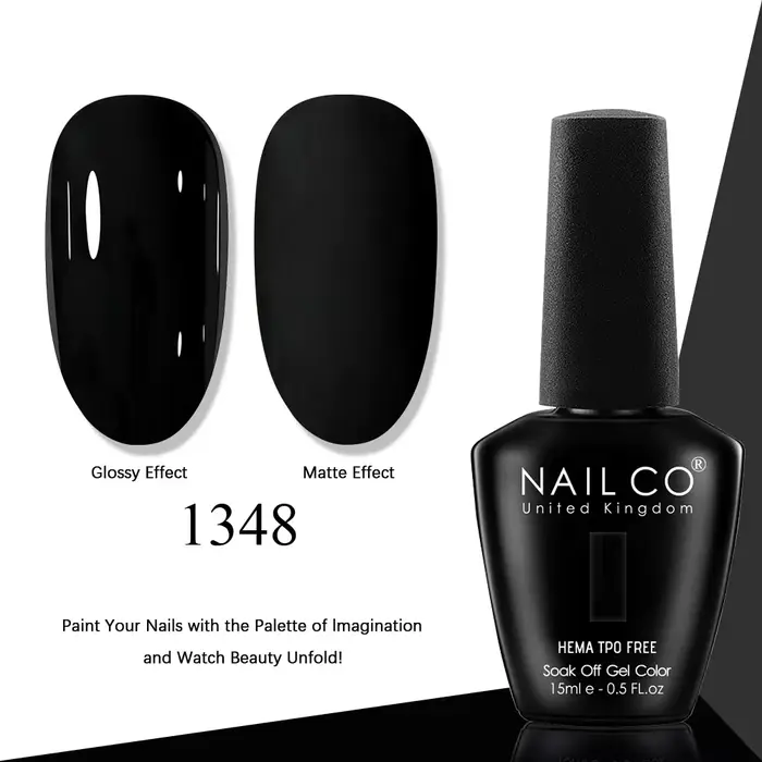 Vernis à ongles gel NAILCO 15ml, vernis UV, vernis hybrides sans HEMA ni TPO, pour manucure semi-per