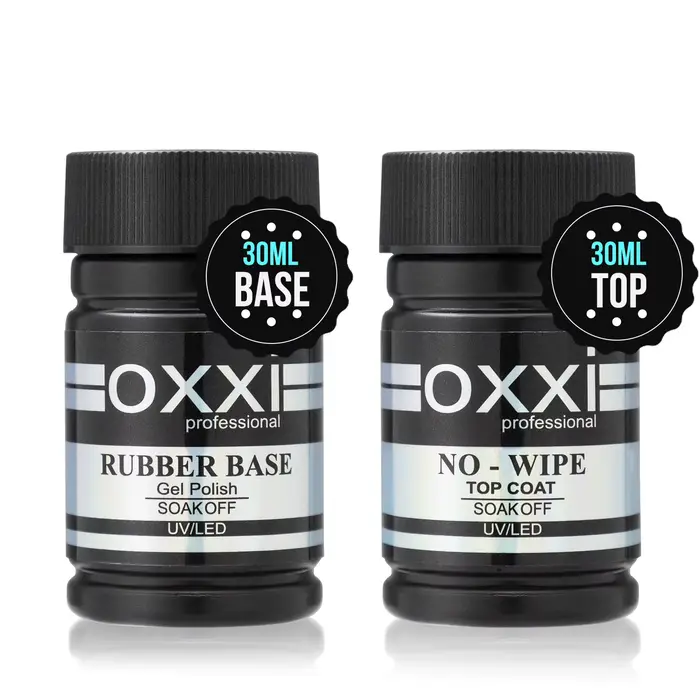 OXXI 30ml vernis Gel de Base en caoutchouc épais haute brillance sans lingette couche de finition