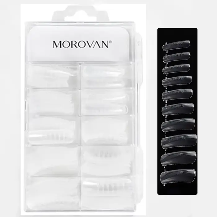 Kit de gel pour ongles avec 100 faux ongles et brosse