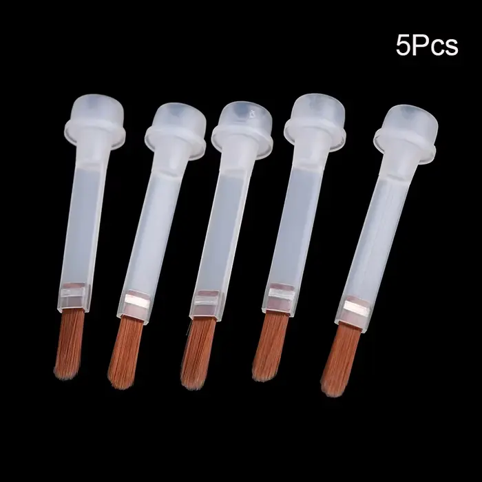 Brosse à vernis à ongles jetable, pour bouteille de vernis à ongles de 15ml, brosse de remplacement,