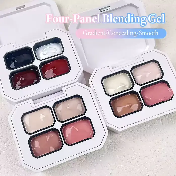 Palette de 4 Gels Nude pour Peinture et Dessin