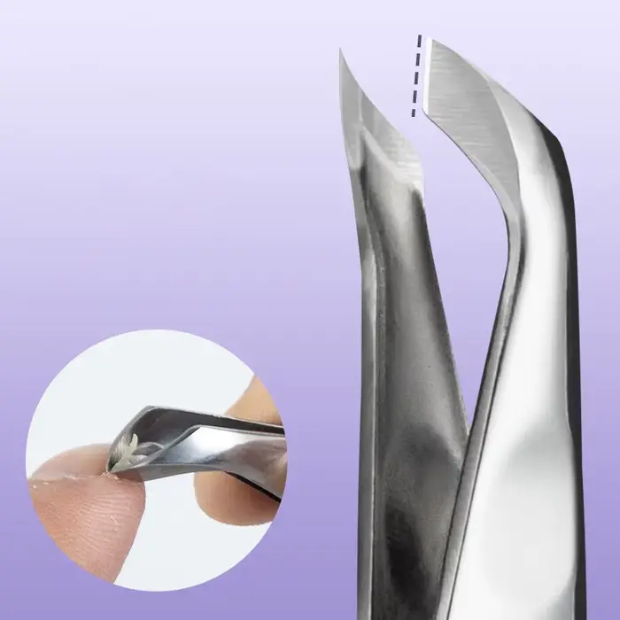 ❤️ Pince à cuticules et à ongles incarnés Hangnail Squeeze And Snip pour éliminer la peau morte