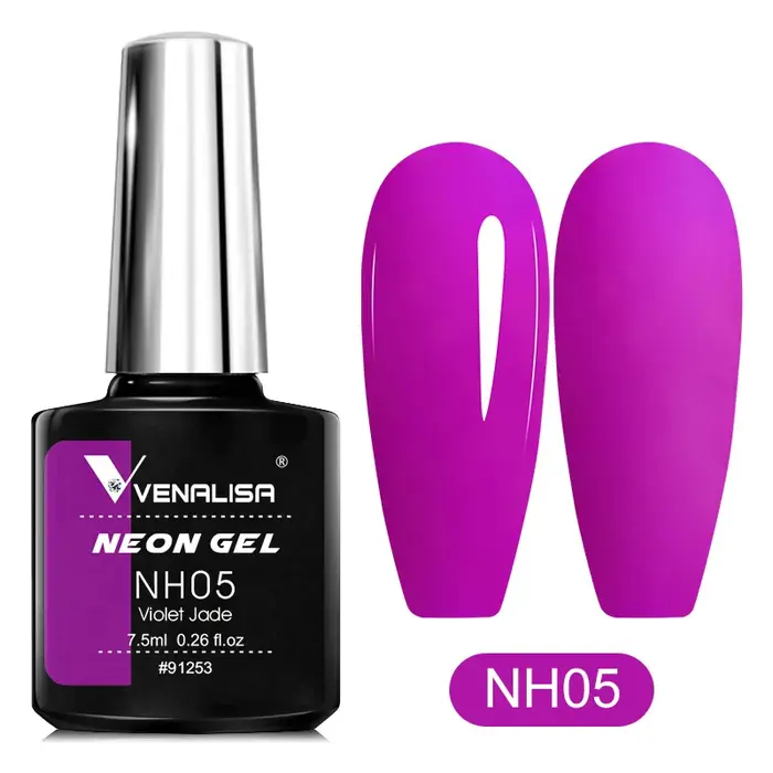 Venalisa néon vernis à ongles Gel 7.5ml Ultra vert jaune été belles couleurs tremper UV LED Gel vernis vernis à ongles laque