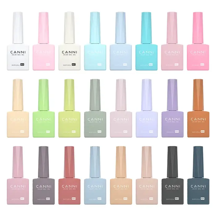 9ml CANNI Venalisa Hema gratuit vernis à ongles Semi Permanent couverture complète couleur Gel