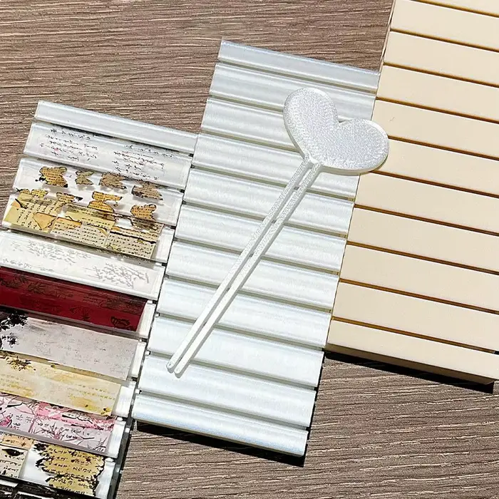 Boîte de rangement pour feuilles de transfert nail art