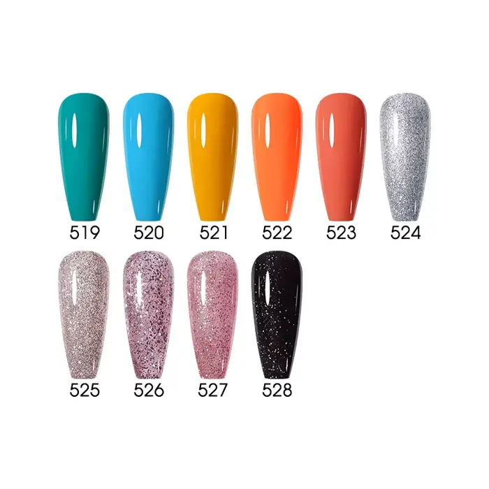 Clou miles-Verhéritage à Ongles Gel à Paillettes