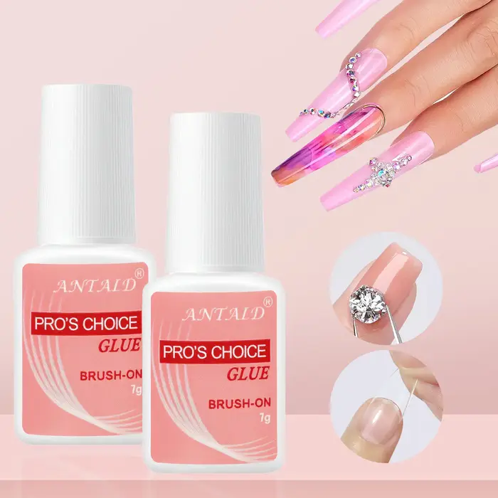Colle à ongles 7g à appliquer au pinceau