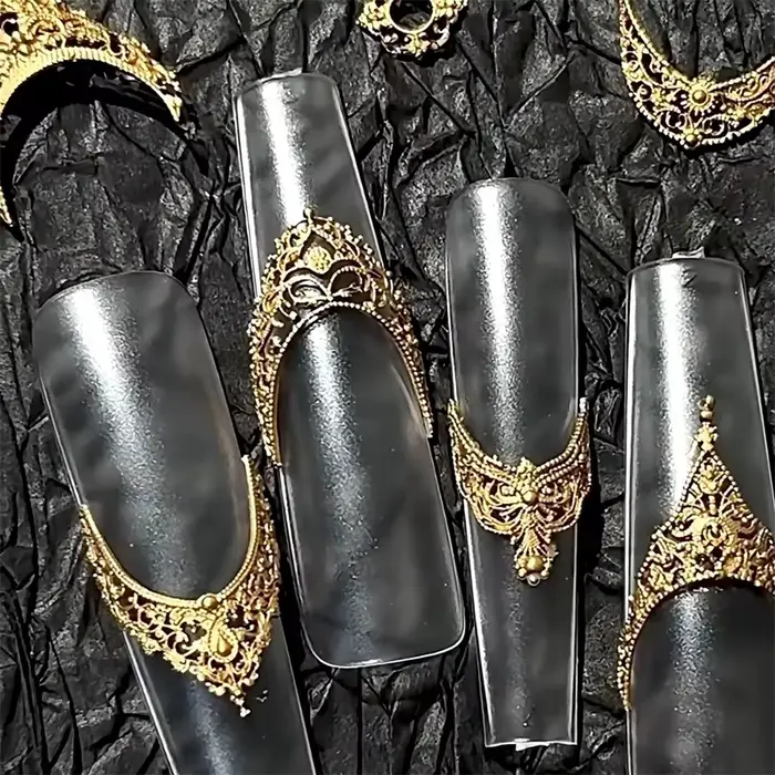 Moule à ongles en Silicone