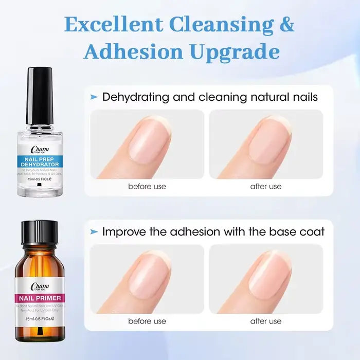 Préparation naturelle des ongles