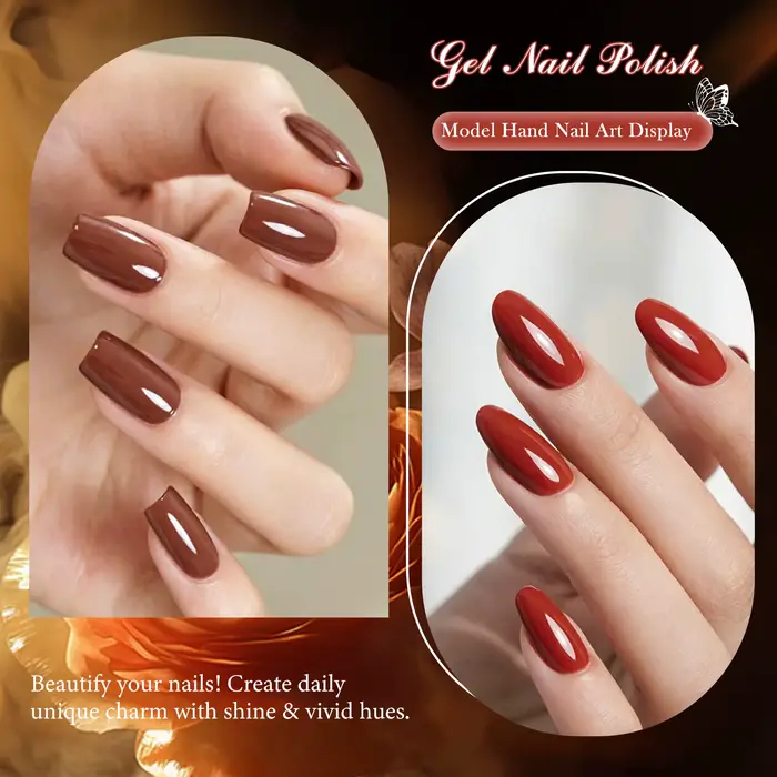 Lot de 12 vernis à ongles en gel 18