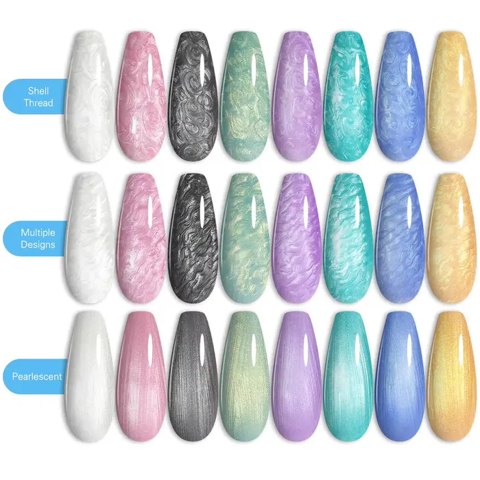 Vernis à ongles Style spirale de 0.24 oz