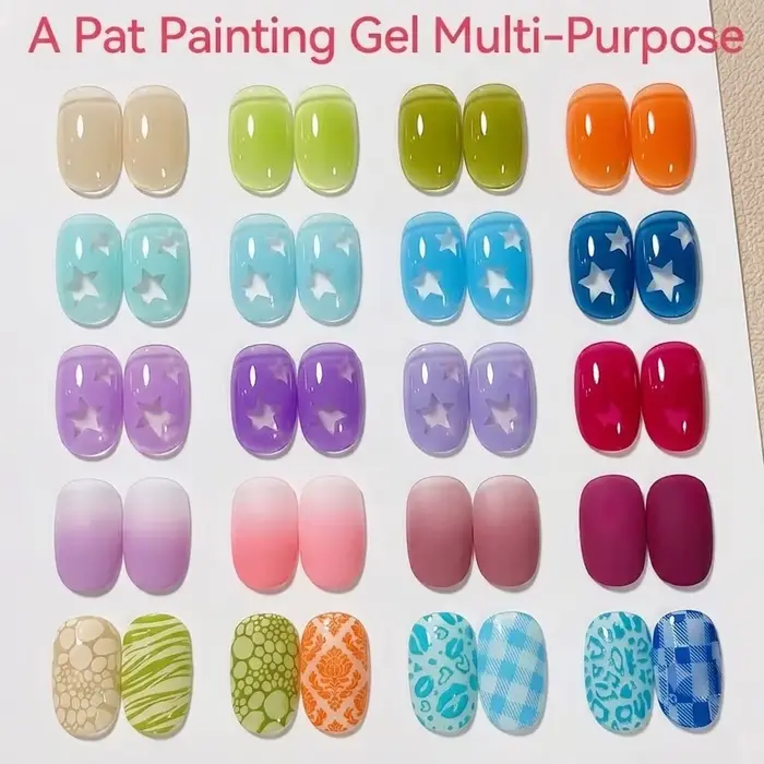 Gel à ongles Makaron 16 couleurs
