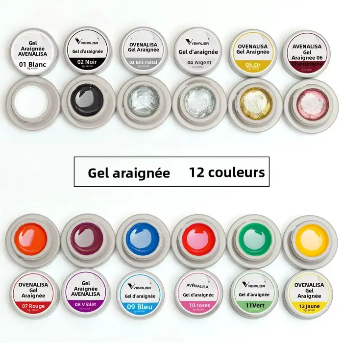 Venalisa 8ml Gel UV LED pour Nail Art