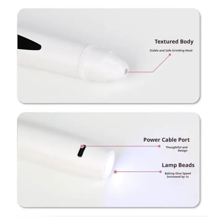 Kit de ponçage électrique pour ongles
