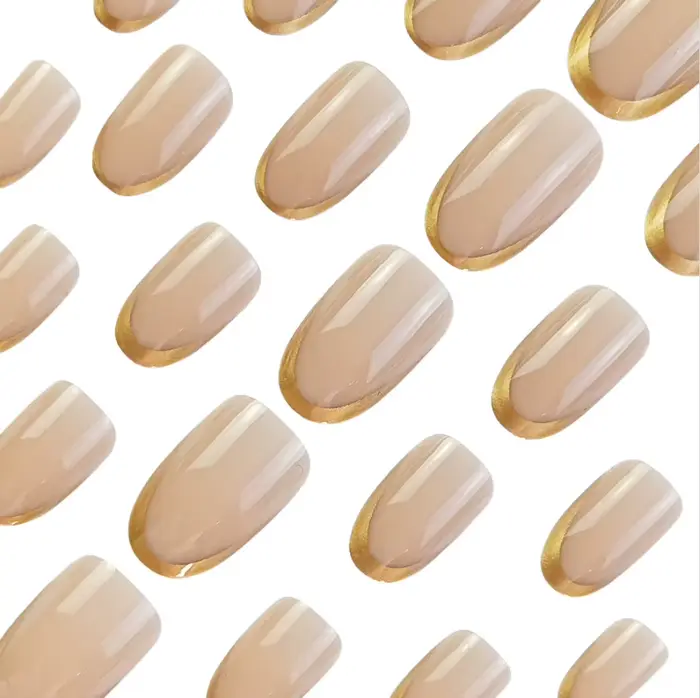 Faux ongles moyens pour femmes et filles