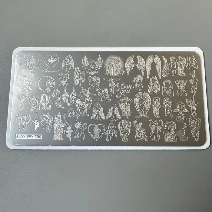 XMQ STAMPING NAIL PLATES CRUCIFIX TEMPLATES HALLOWEEN IMAGEPLATE