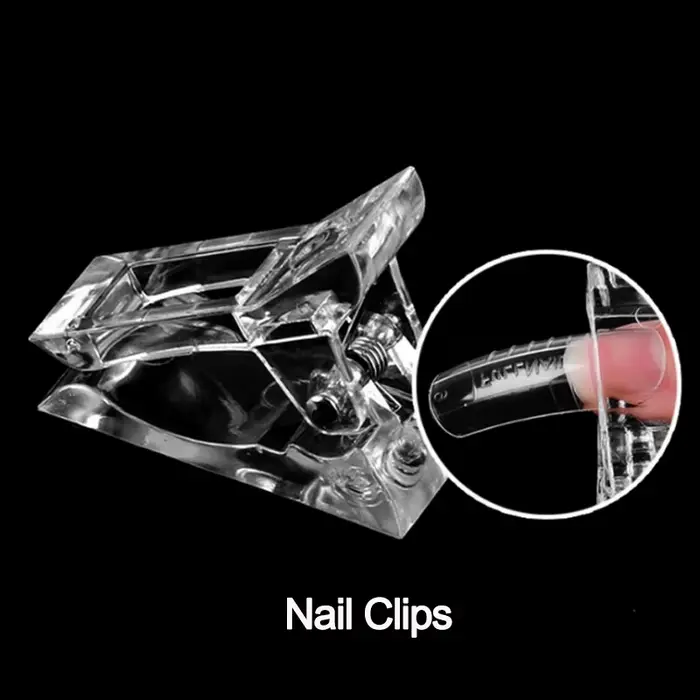 100 pièces/boîte ongles conseils ensemble complet acrylique faux doigt UV Gel vernis rapide
