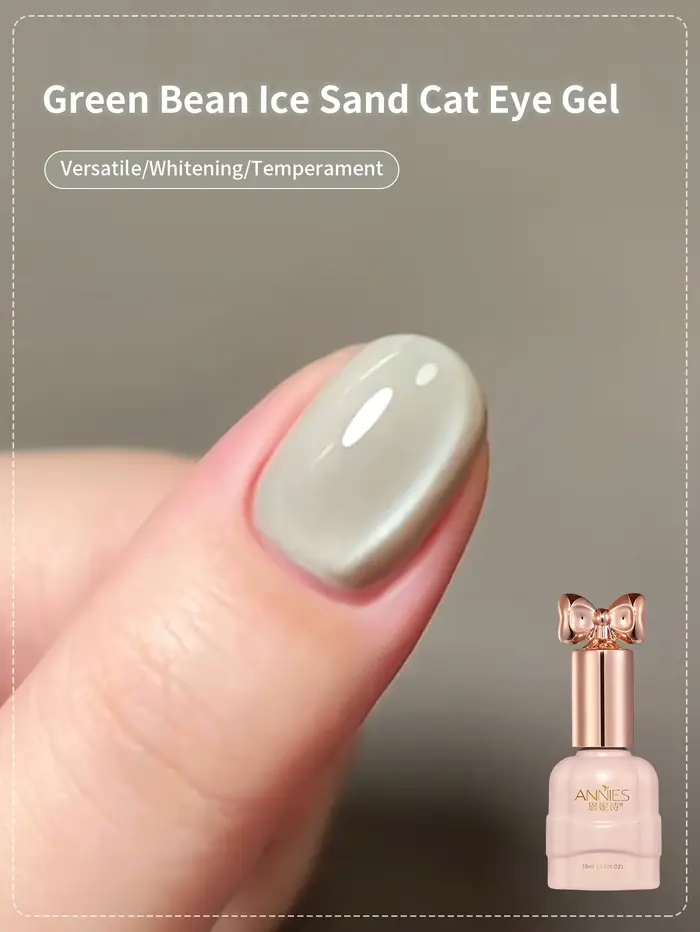Vernis à ongles Gel magnétique chat rose bleu cristal 10ml
