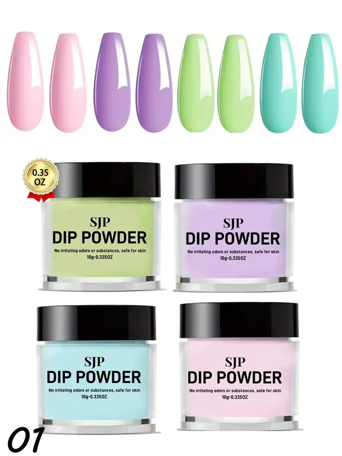 Kit de poudre à tremper pour ongles