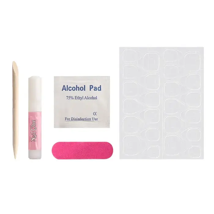 Kit d'outils pour ongles à presser 5 pièces