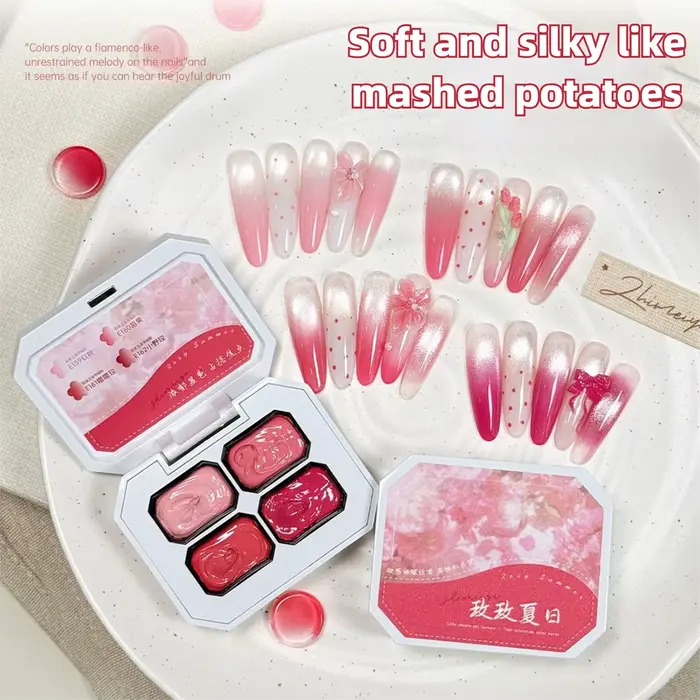 Nouveau Gel de Peinture pour Ongles Rose Poudré Été 2026
