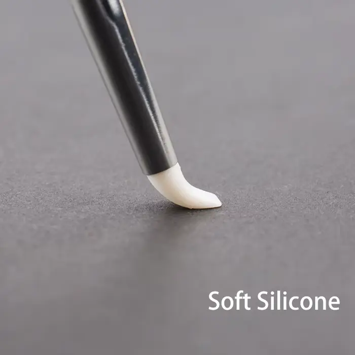 Brosse à ongles en Silicone, 5 pièces, Sculpture, gaufrage, poterie creuse, Sculpture, Gel UV façonn