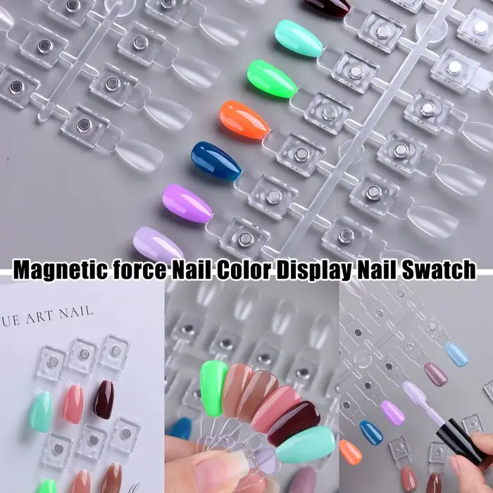 Affichage des couleurs des ongles