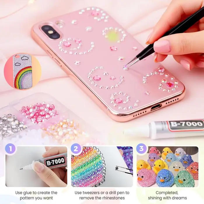 15000 pièces 3mm AB gelée ongles Strass résine dos plat coloré paillettes breloques accessoires bric