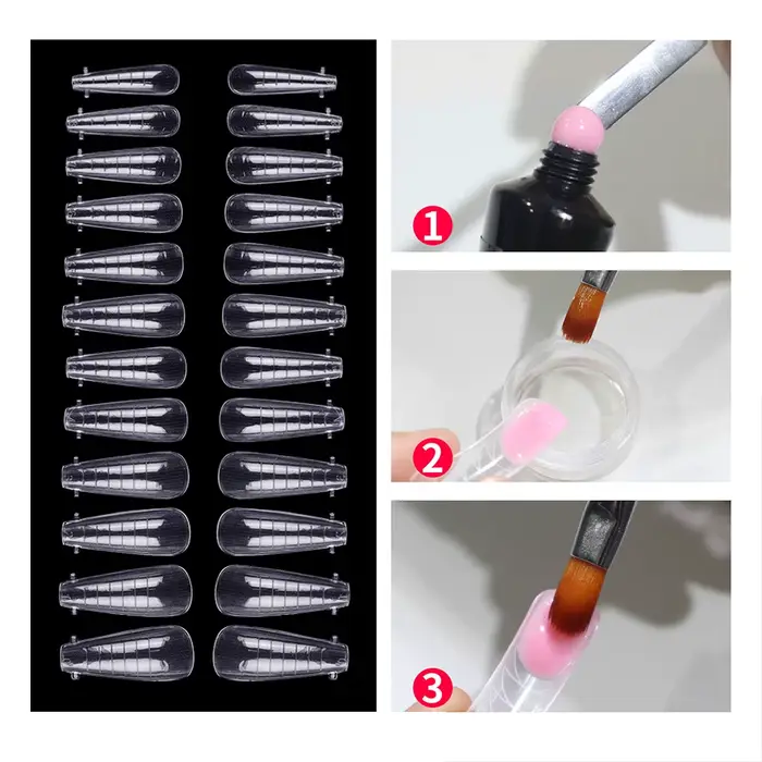 Faux ongles formes conseils Gel UV pour Extension bâtiment Gel vernis