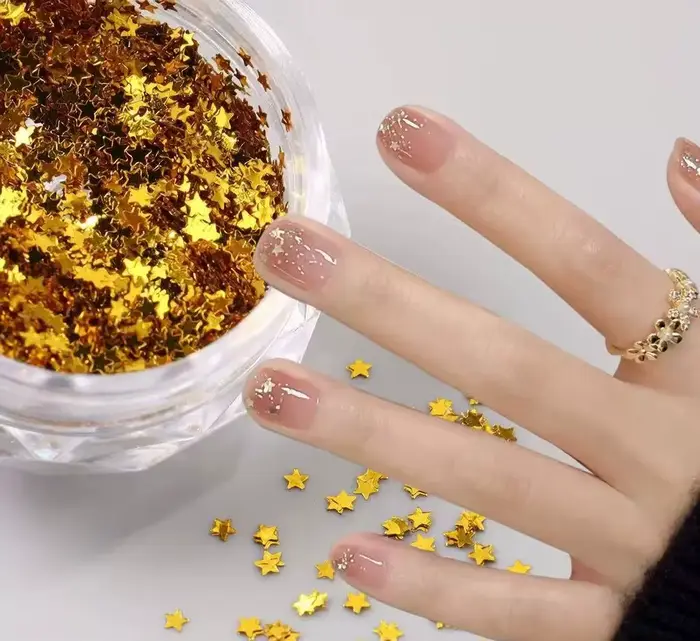 3 pièces de paillettes pour ongles Y2K