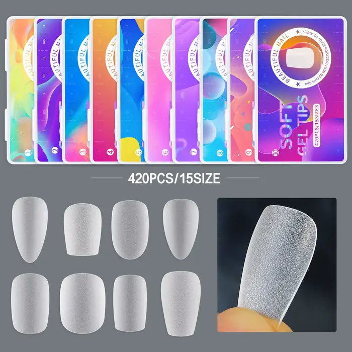 Faux ongles en acrylique conviviale ré