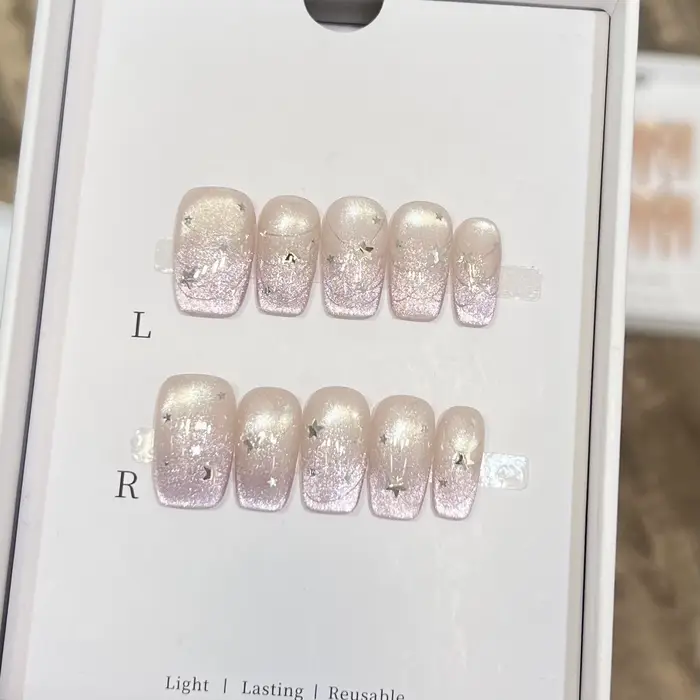 Faux ongles de Ballet mi-longs