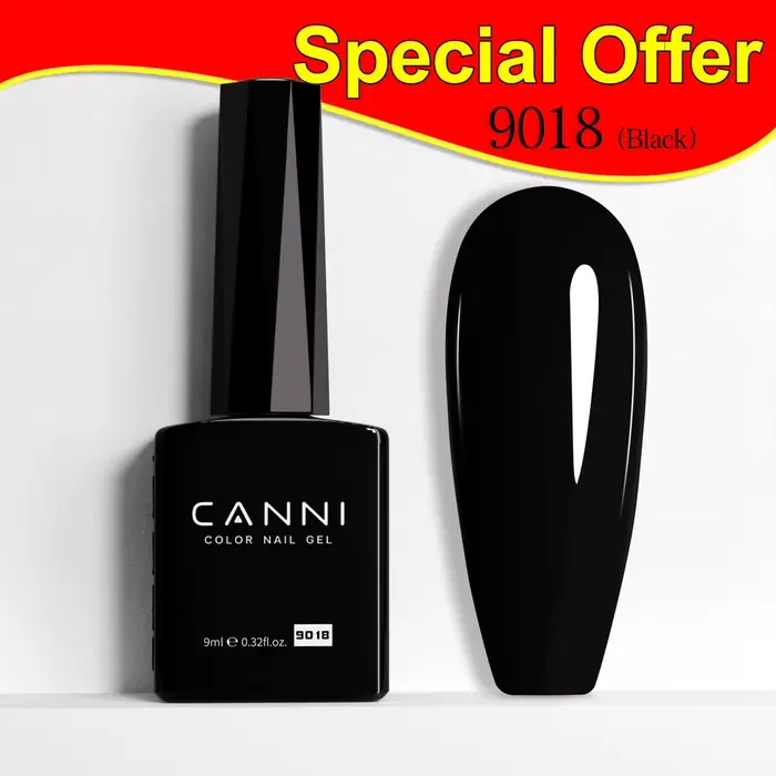 CANSettlement-Verhéritage à Ongles Classique Noir Pur