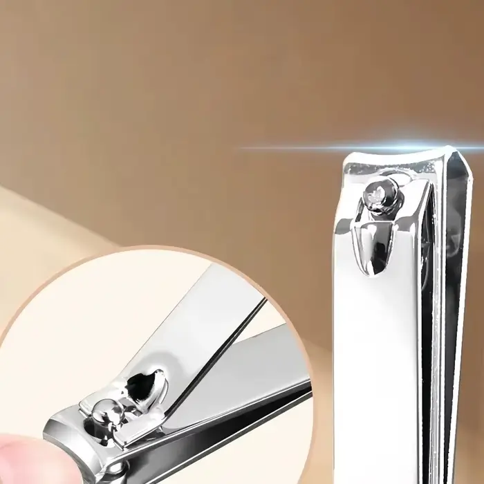Coupe-ongles, ciseaux à ongles et à ongles d'orteils en acier inoxydable de haute qualité, tranchant