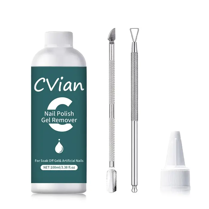 Kit de dissolvant pour vernis à ongles en gel