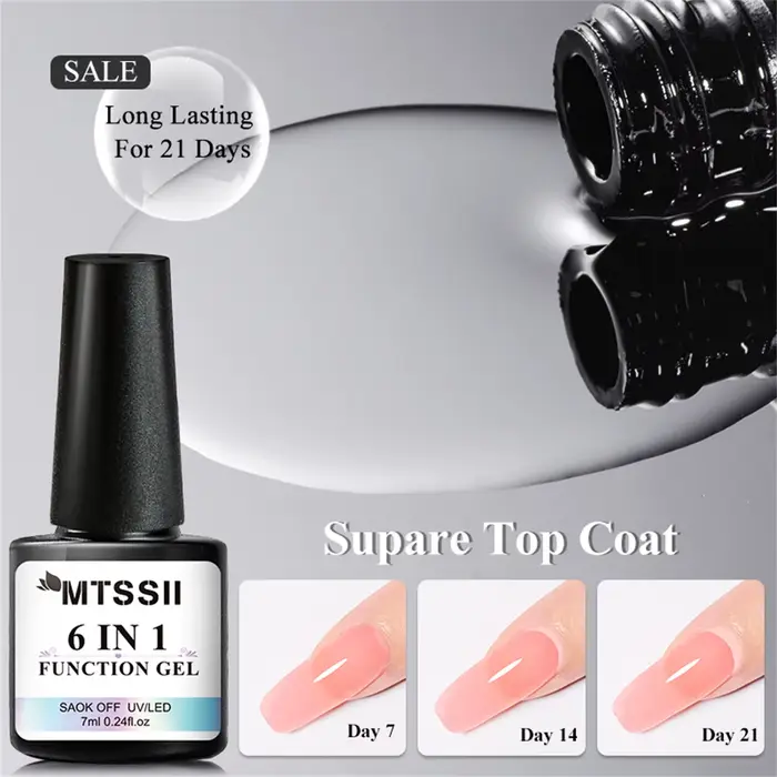 Gel de colle pour ongles 6 en 1